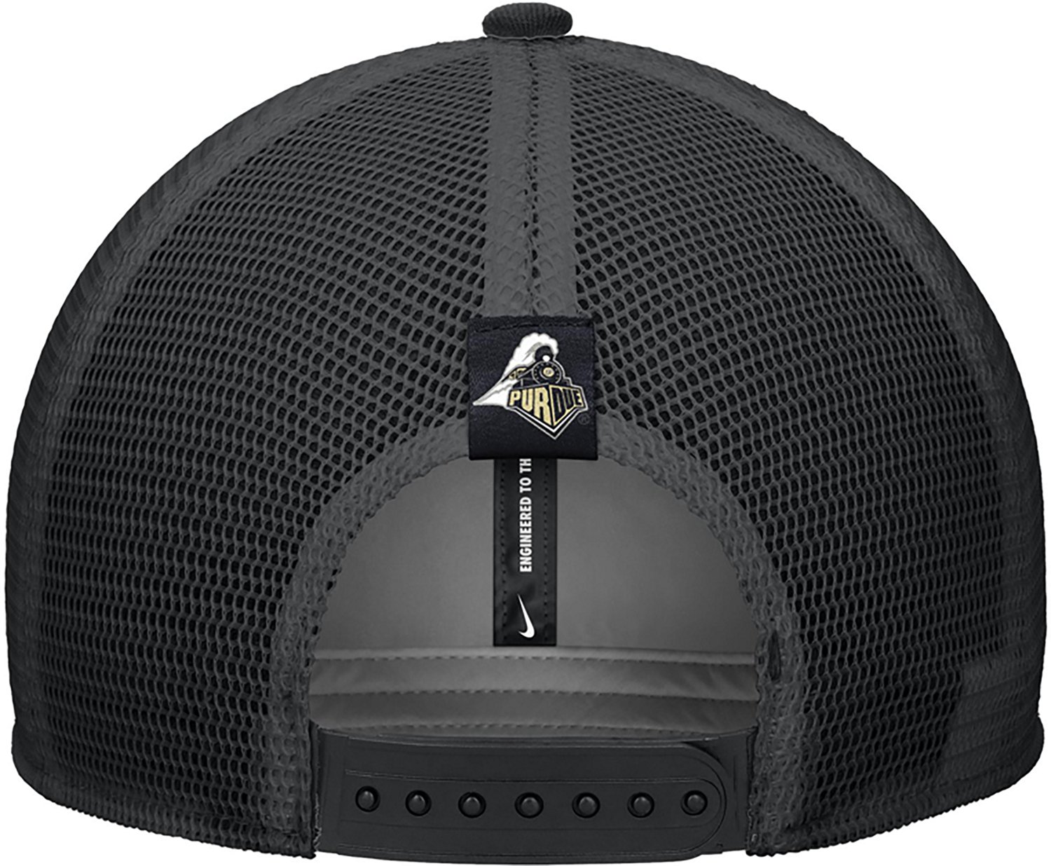 Nike Men's Purdue School Swoosh Rise Trucker Cap - view number 2