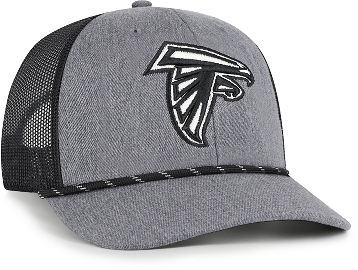 47 Brands Adults' Atlanta Falcons Carbon Strap Rope Trucker Cap - view number 2