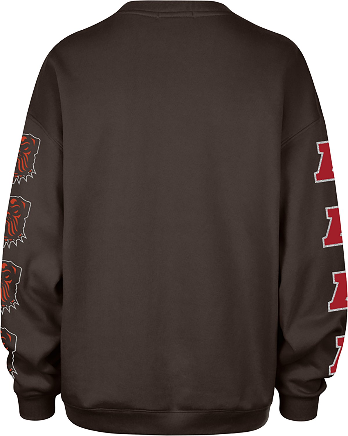 '47 Cleveland Browns Women's Go Big Oversized Crew Sweatshirt - view number 2