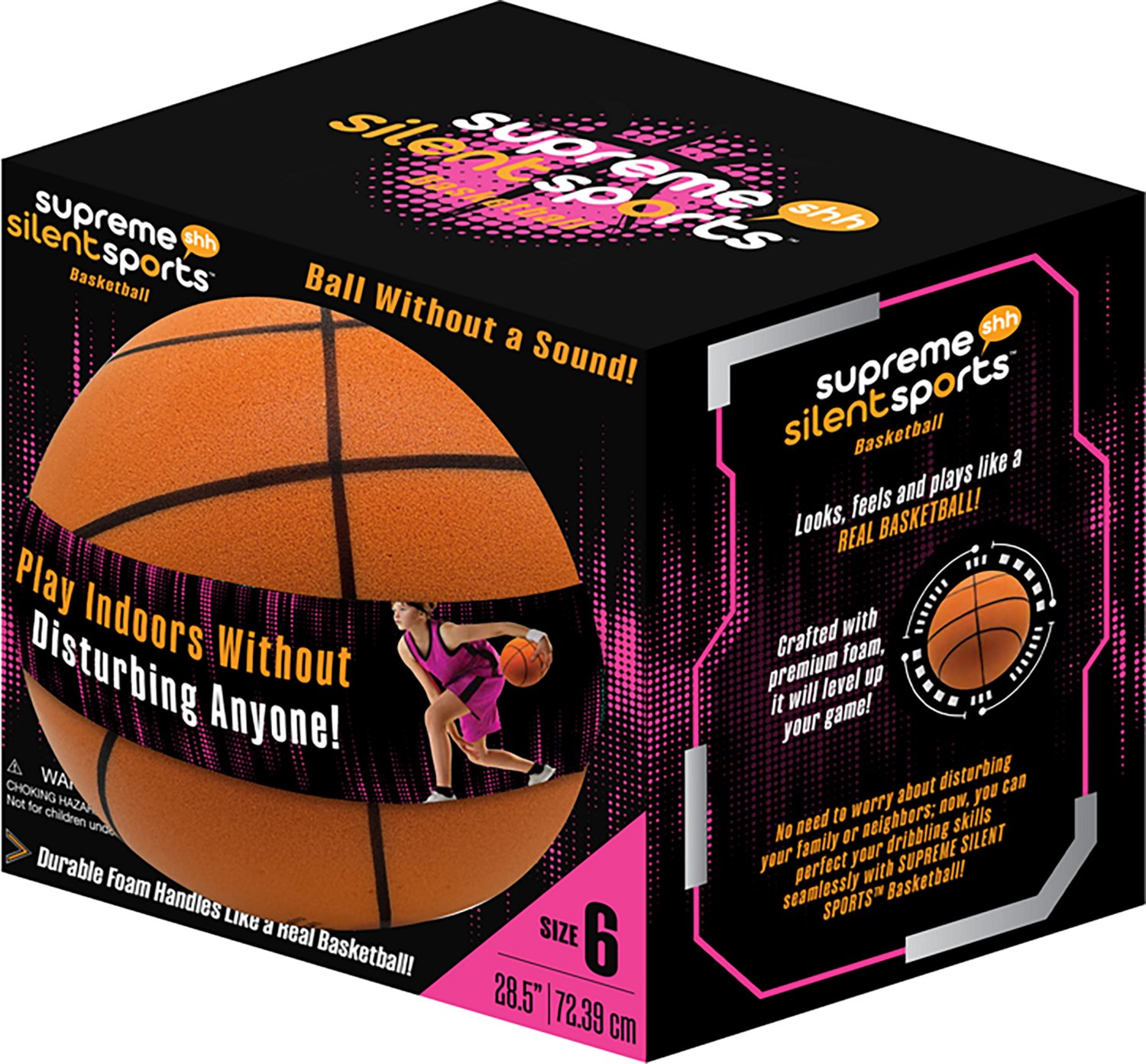 Supreme Silent Sports Youth Indoor Basketball - view number 2