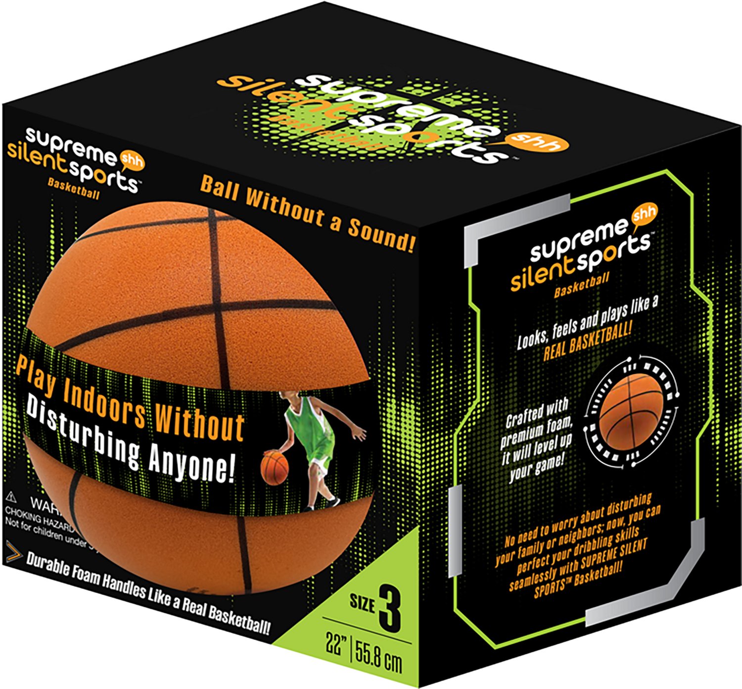 Supreme Silent Sports Silent Hoops 22" Basketball - view number 2