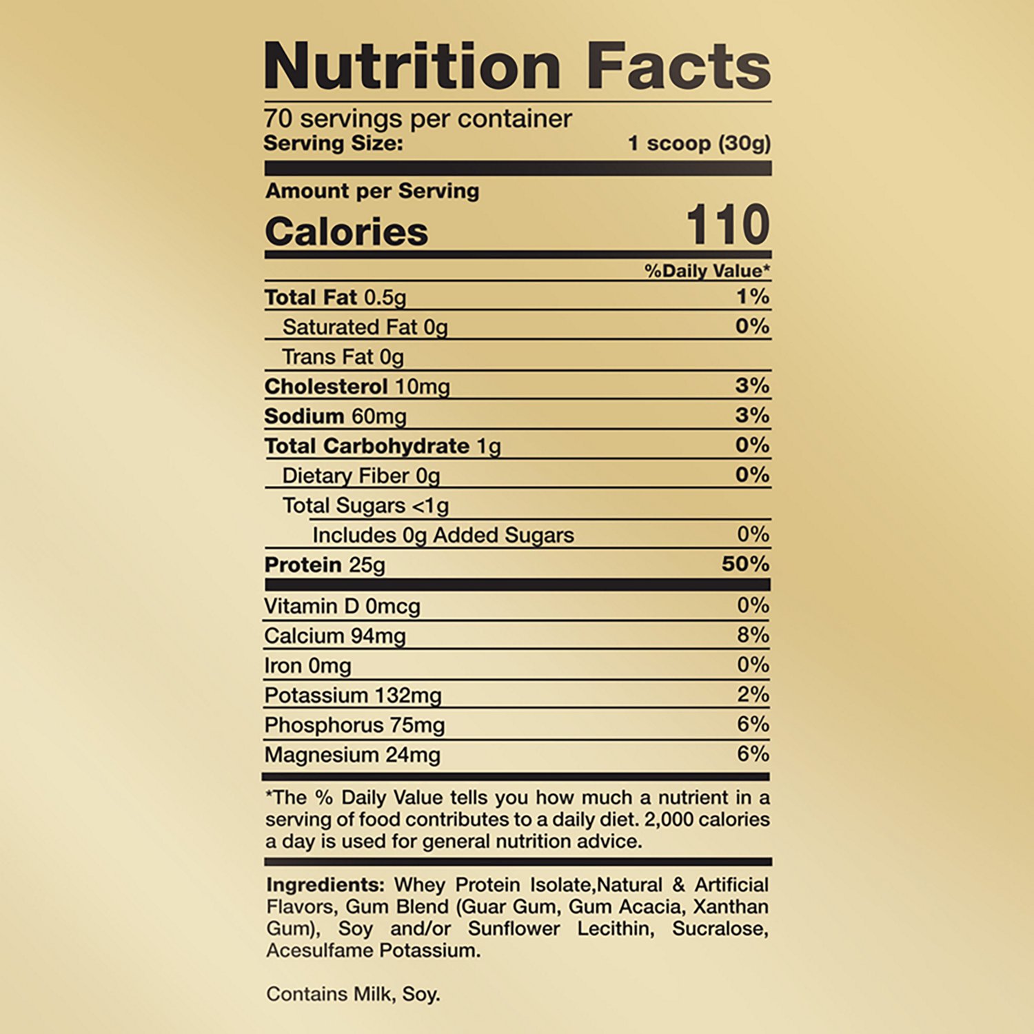 Vitamin World Precision Engineered 100% Whey Isolate Protein Powder - view number 3