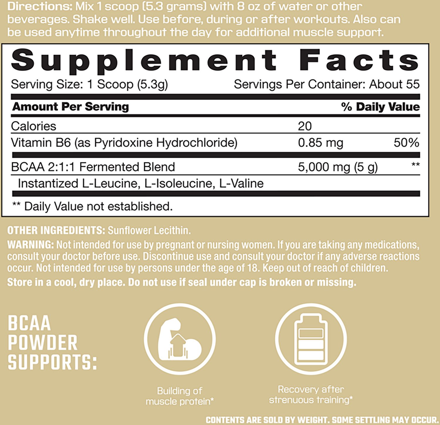 Vitamin World Precision Engineered Performance BCAA Dietary Supplement - view number 3