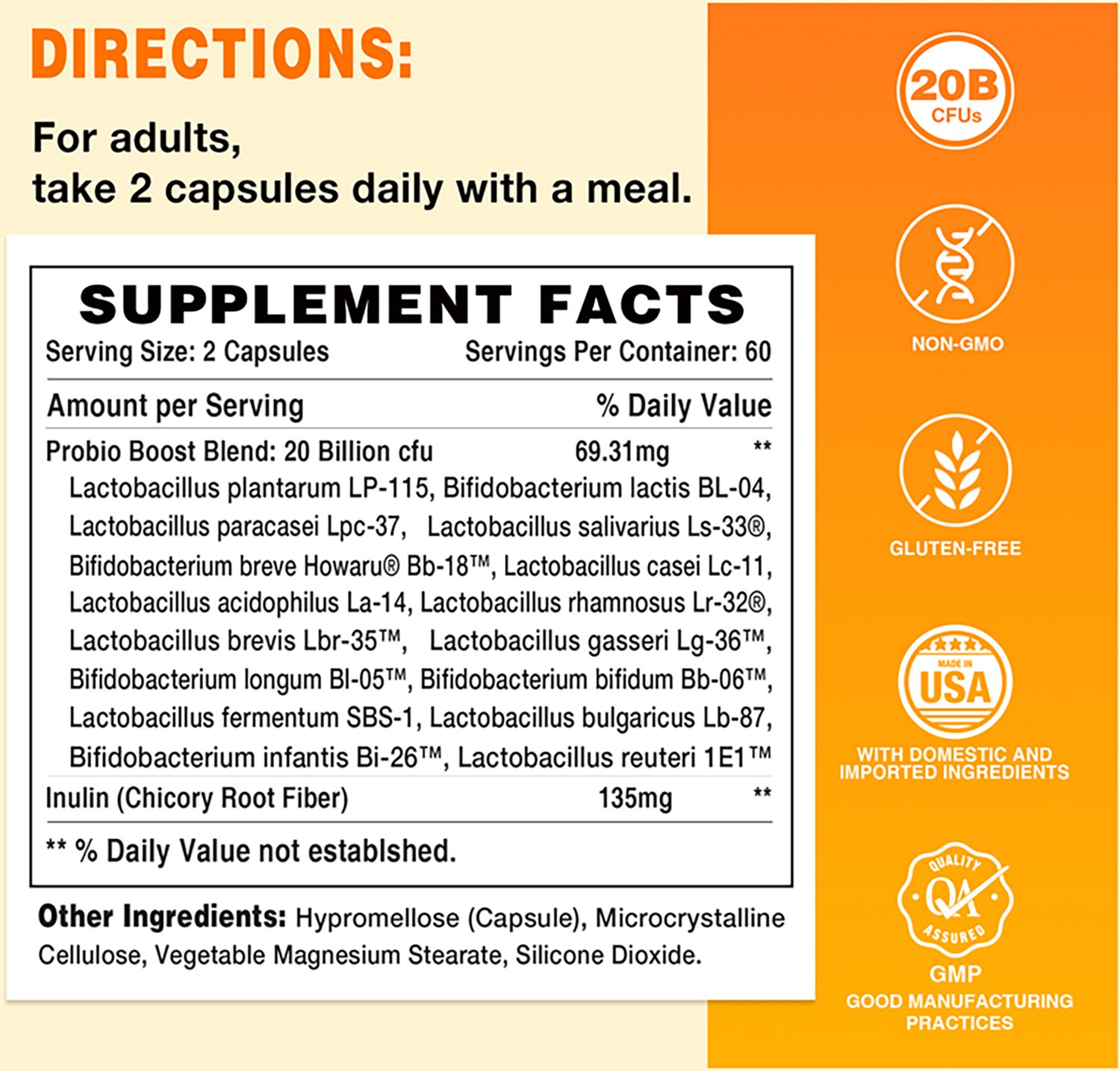Vitamin World Probiotic16 Capsules - view number 2
