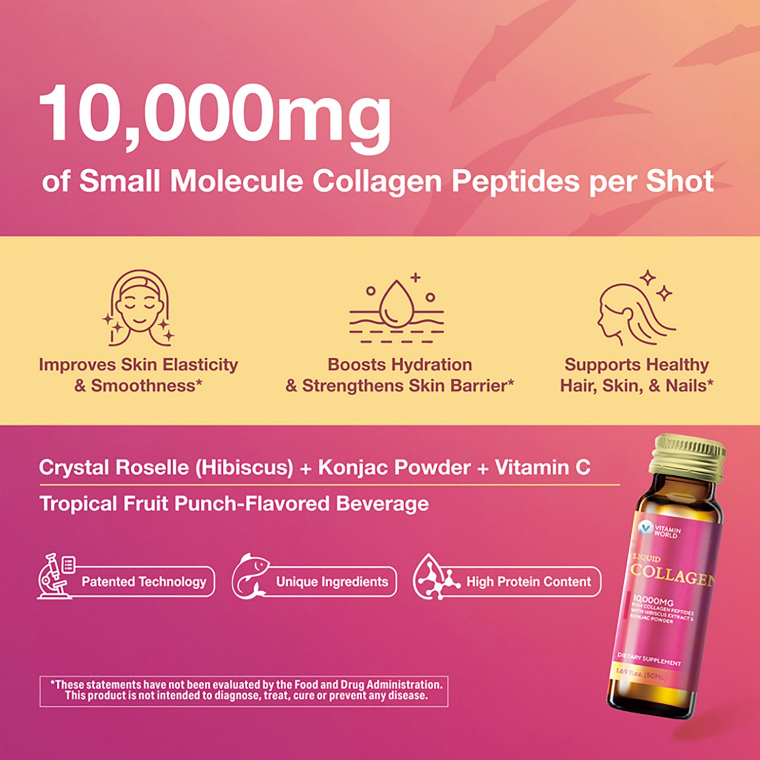 Vitamin World Crystal Clear Fish Collagen - view number 3