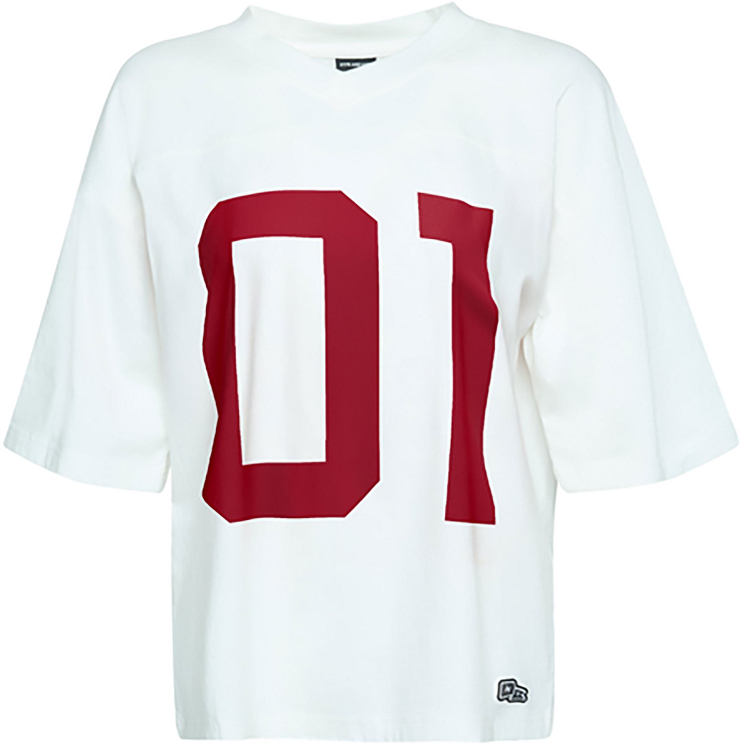 Hype and Vice Women's Alabama Crimson Tide Football Oversized Short Sleeve T-shirt - view number 2