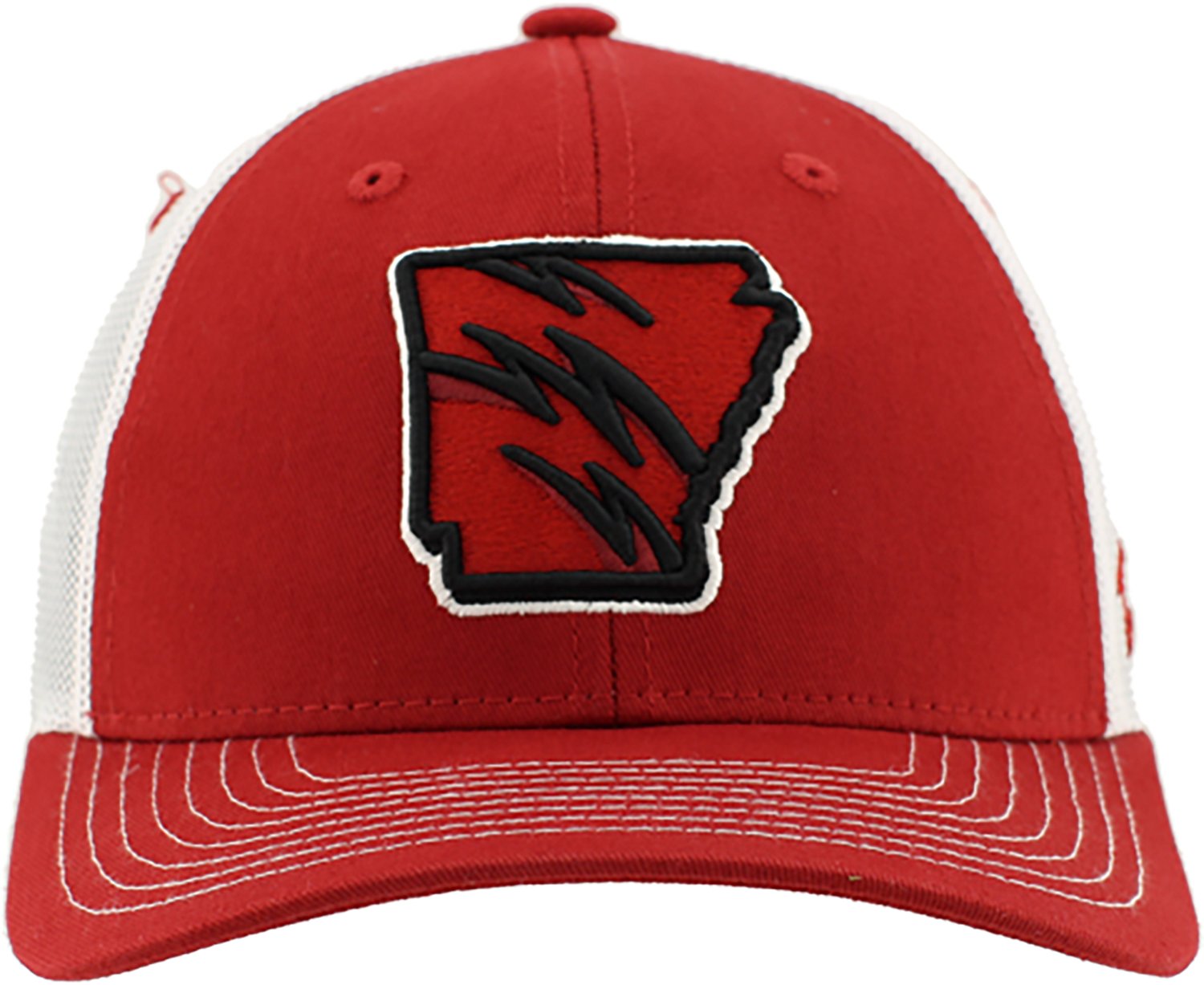 Zephyr Men's University of Arkansas X-Line Dakota Trucker Hat - view number 2