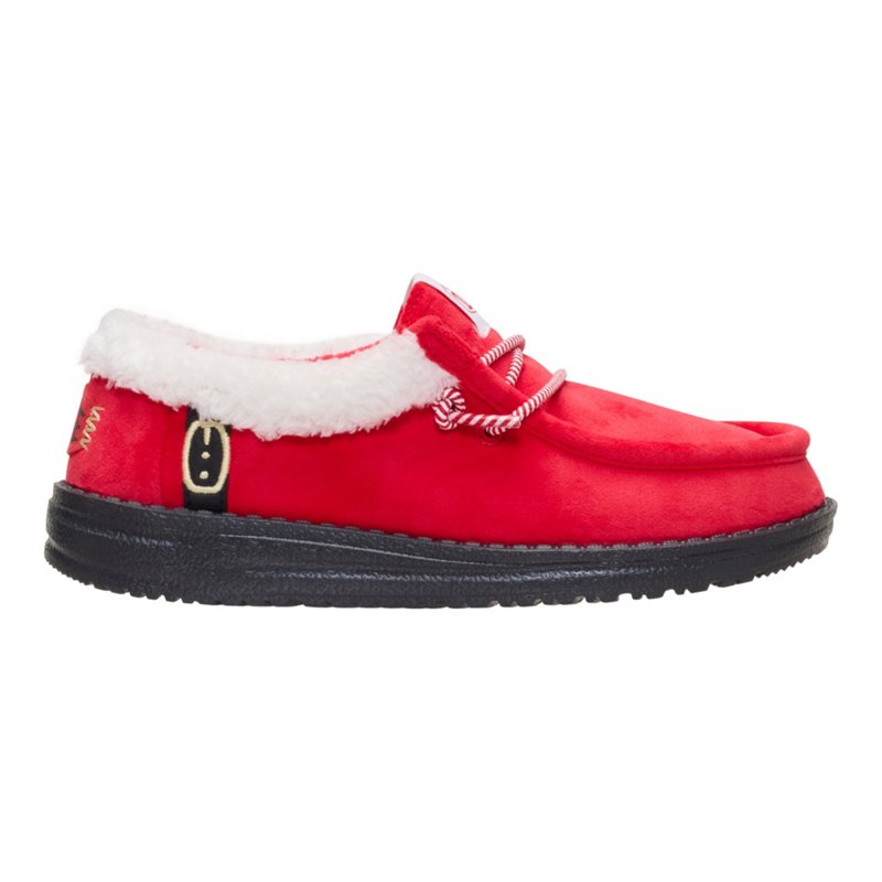 Hey Dude Boys' Wally Santa Claus Moccasins-image