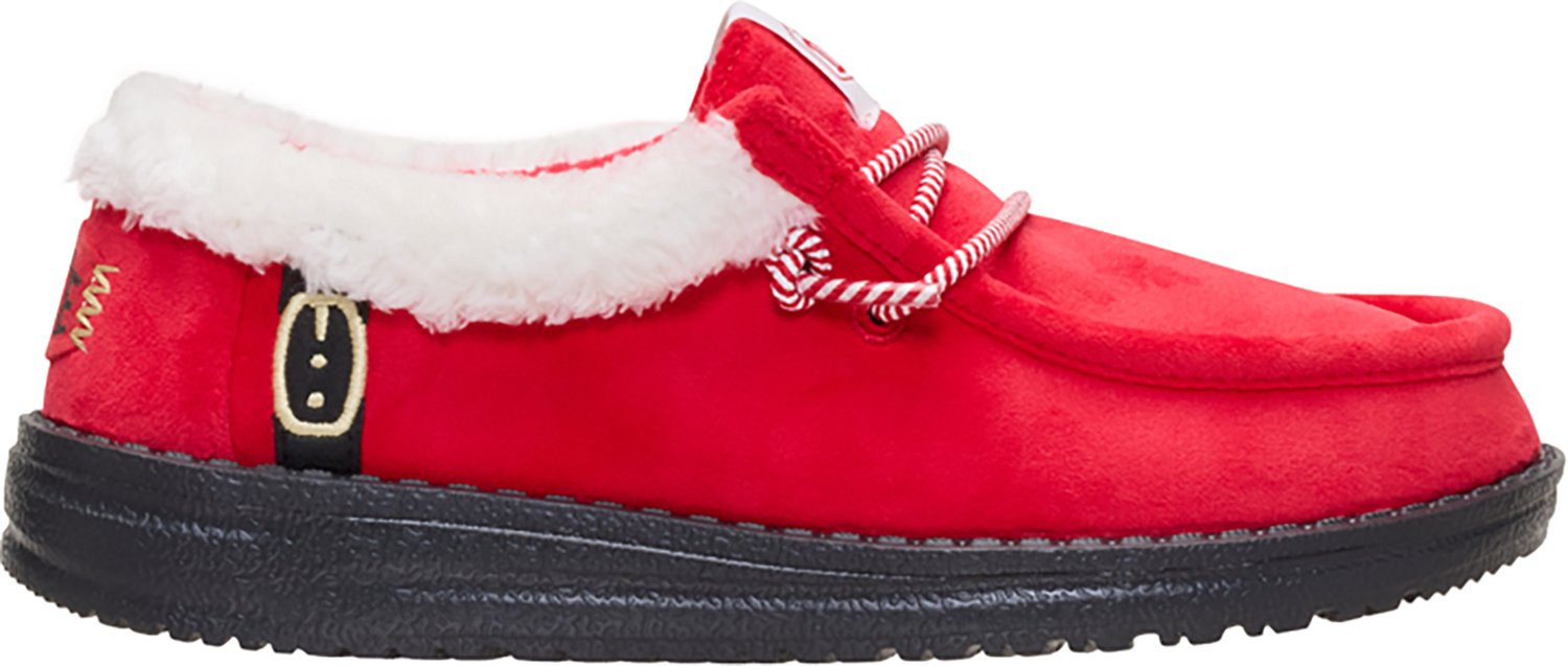 Hey Dude Boys' Wally Santa Claus Moccasins