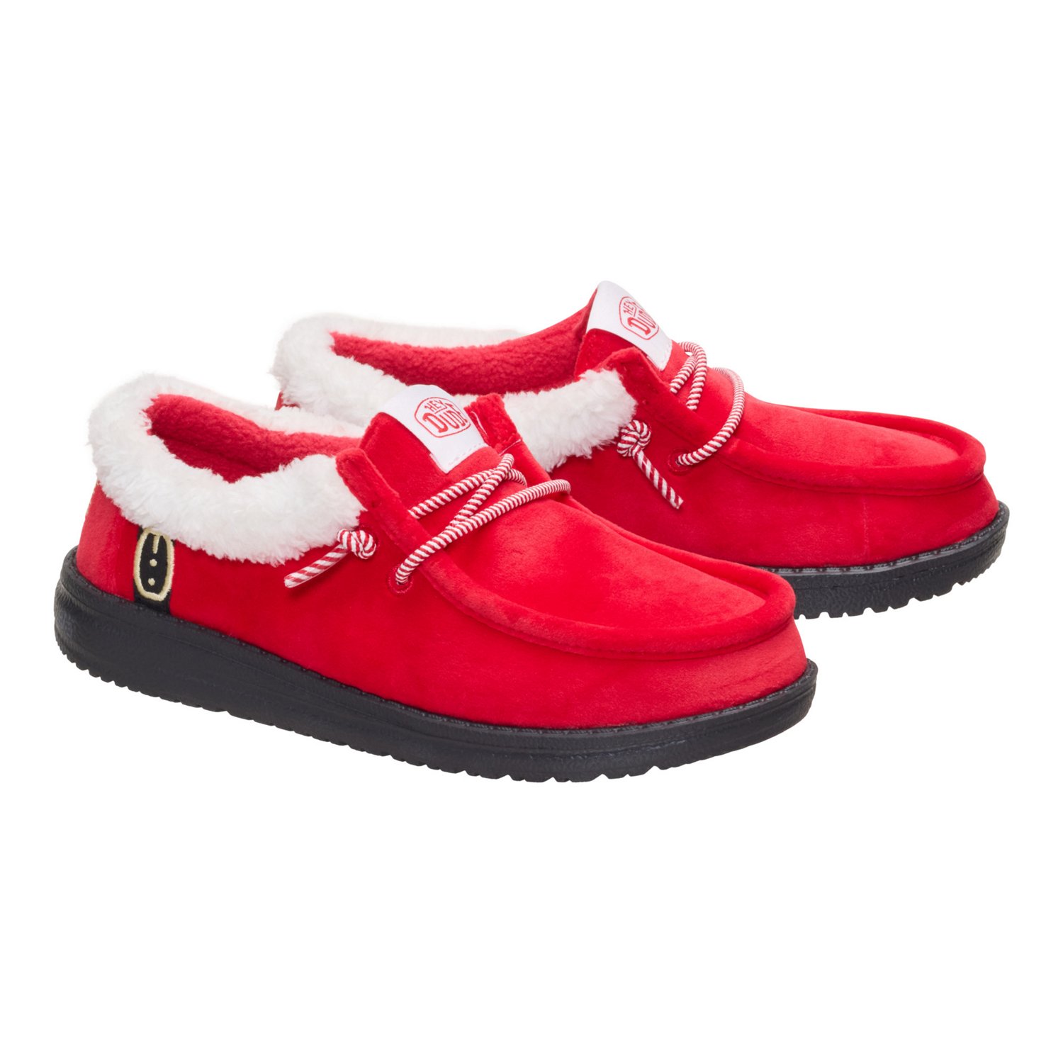 Hey Dude Boys' Wally Santa Claus Moccasins - view number 3