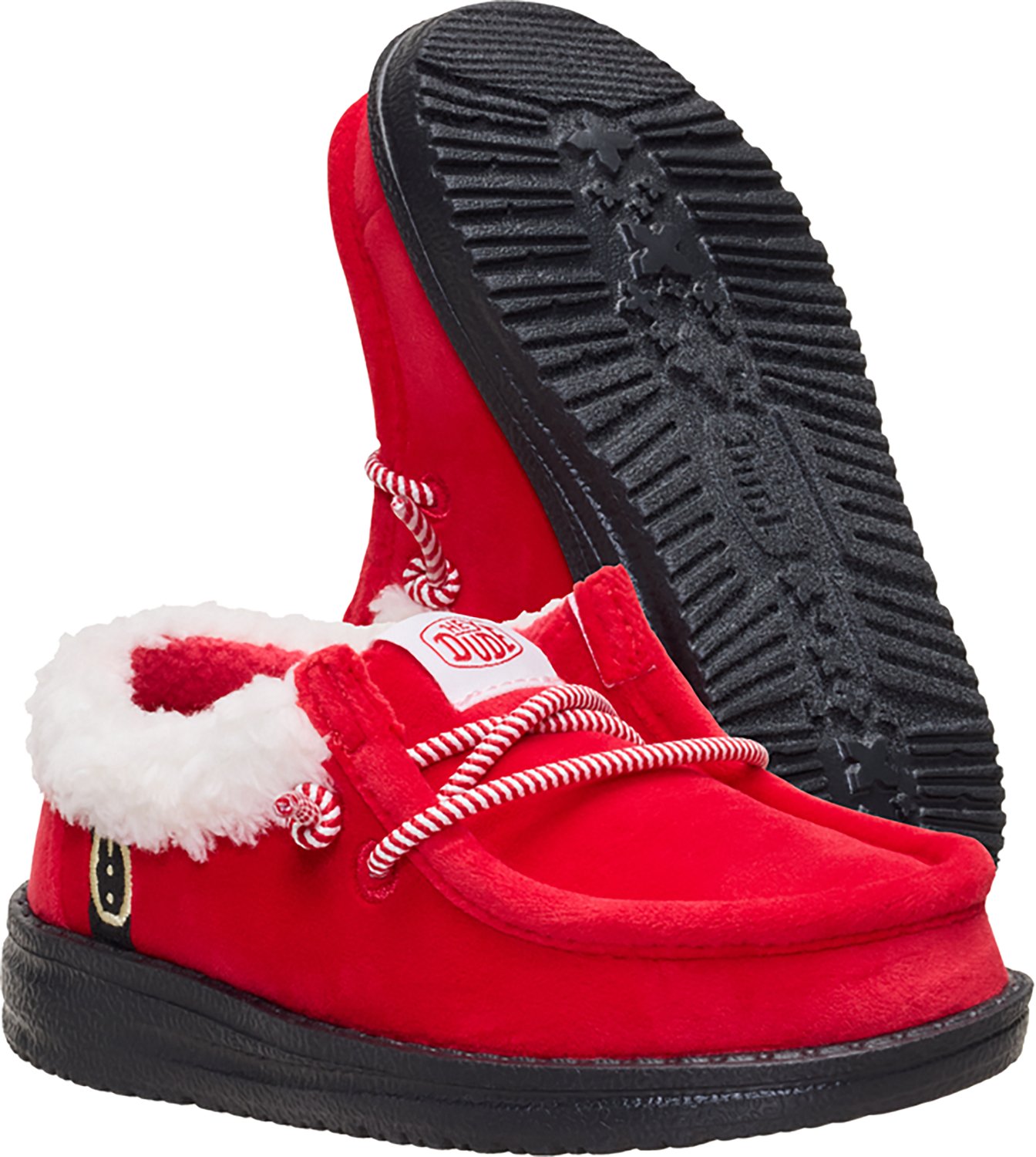 Hey Dude Toddlers' Wally Santa Claus Moccasins