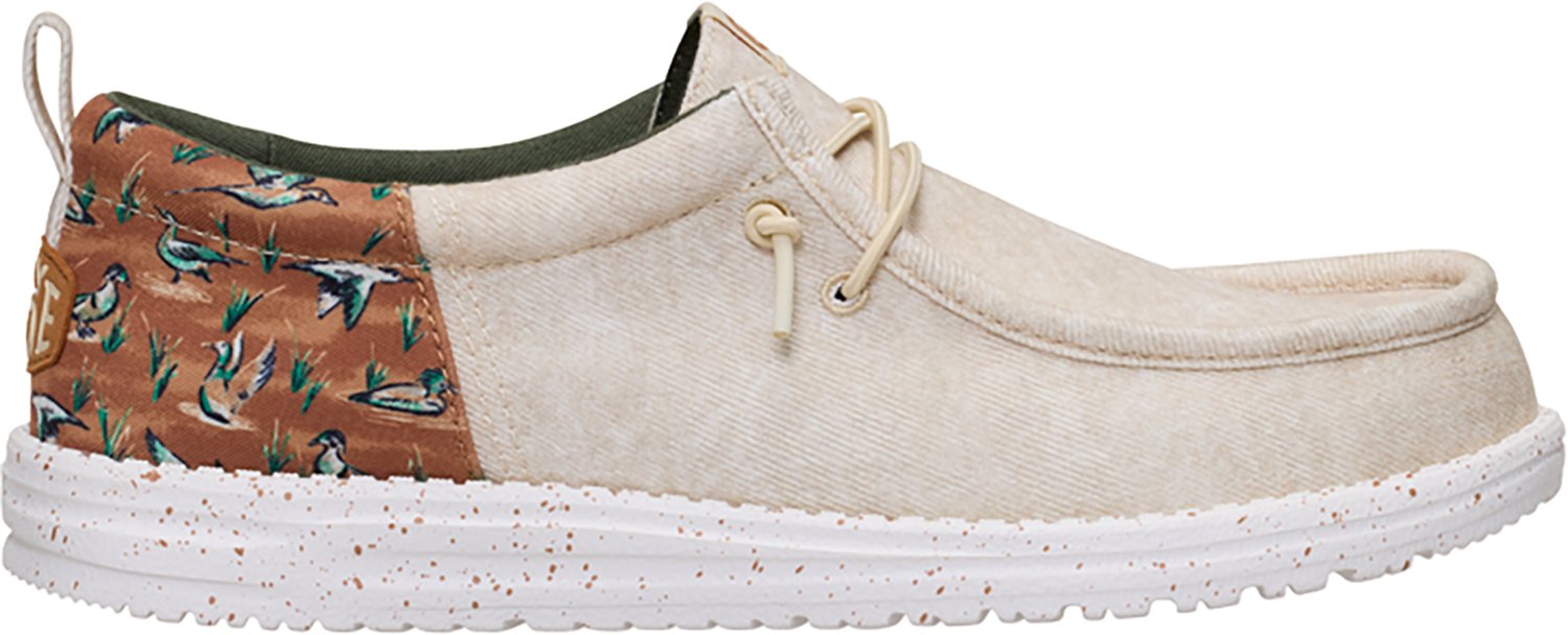 Hey Dude Men's Wally Funk Duck Print Shoes - view number 8