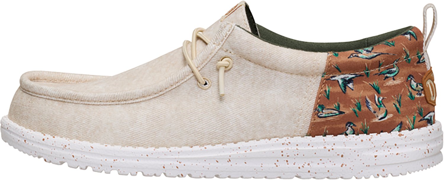 Hey Dude Men's Wally Funk Duck Print Shoes - view number 2