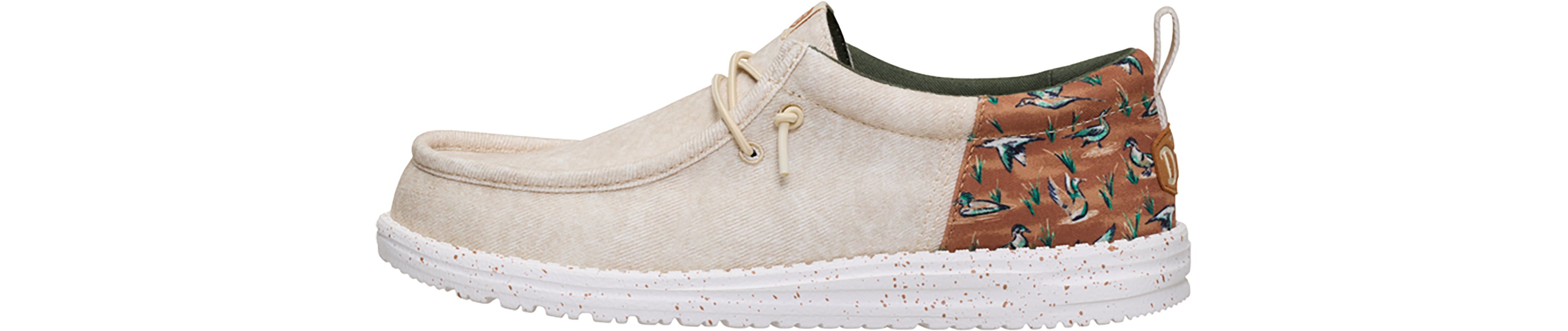 Hey Dude Men's Wally Funk Duck Print Shoes