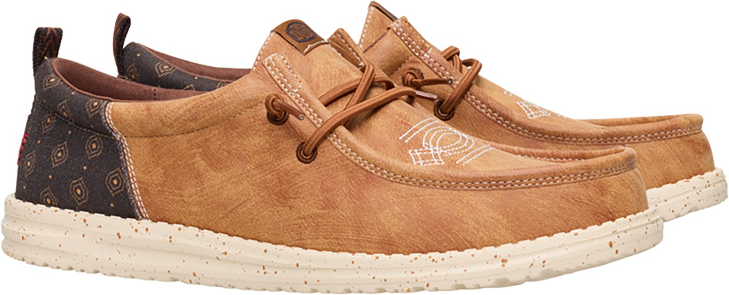 Hey Dude Men's Wally Funk Western Stitch Shoes - view number 3