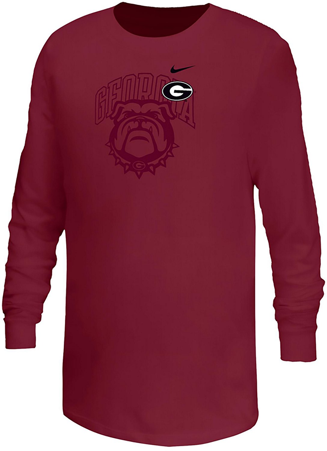 Nike Youth Georgia Mascot Logo Long Sleeve T-shirt - view number 2