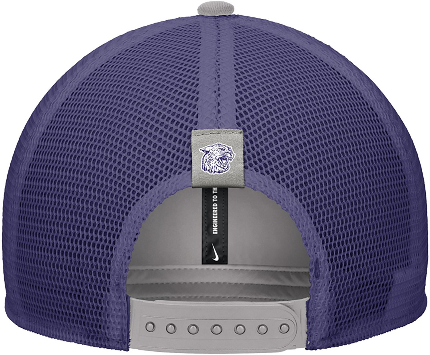 Nike Men's Kansas State School Swoosh Rise Trucker Cap - view number 4