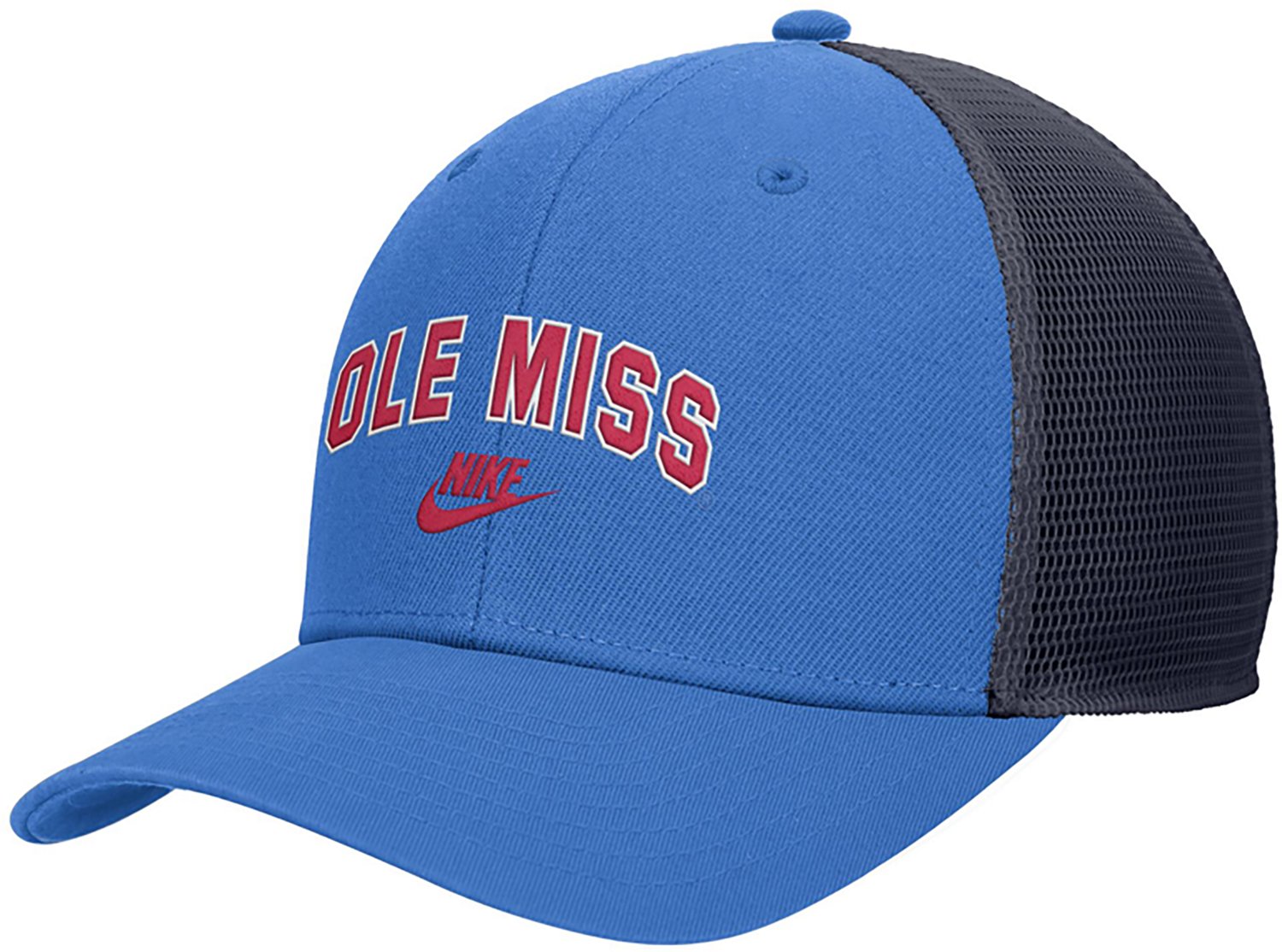 Nike Men's Ole Miss School Swoosh Rise Trucker Cap - view number 3
