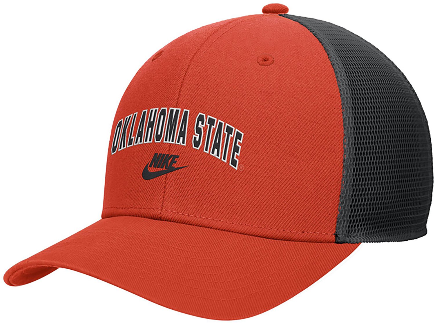 Nike Men's Oklahoma State School Swoosh Rise Trucker Cap - view number 3
