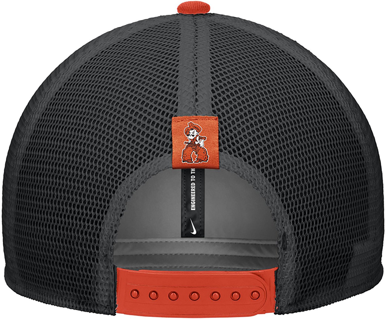 Nike Men's Oklahoma State School Swoosh Rise Trucker Cap - view number 4