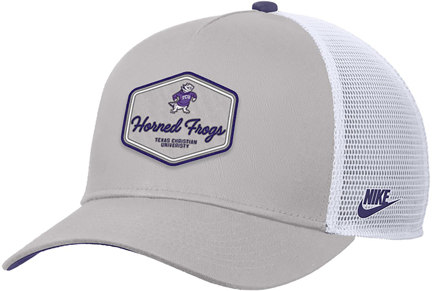 Nike Men's TCU Script Patch Rise Trucker Cap - view number 3