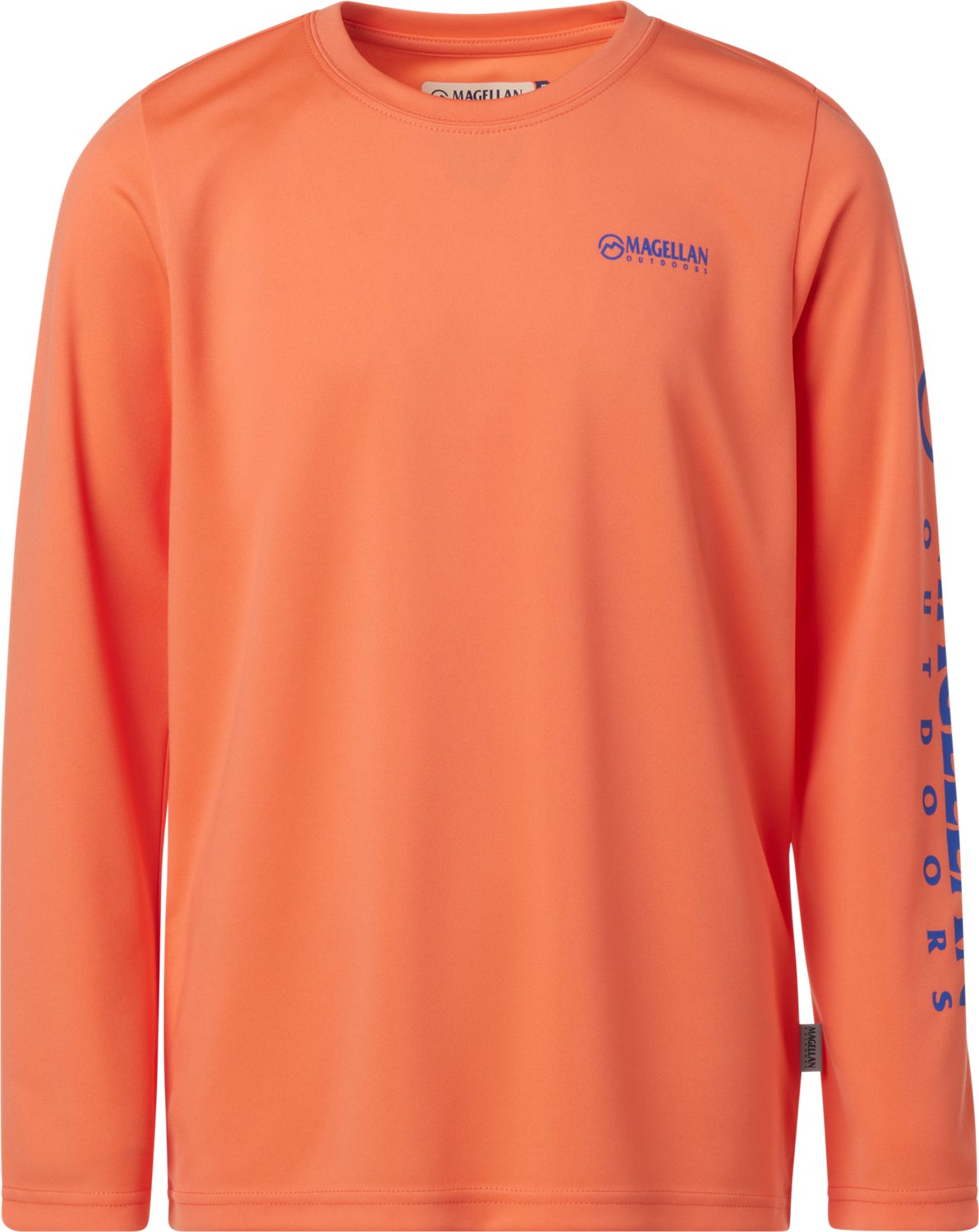 Magellan Outdoors Boys’ Casting Crew Fish Back Long Sleeve T-shirt - view number 2