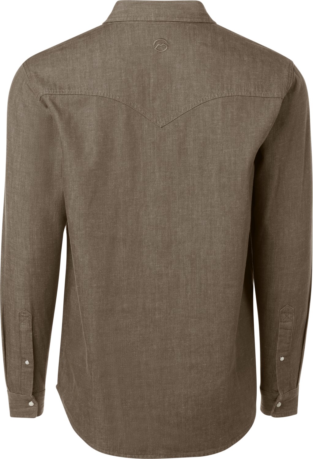 Magellan Outdoors Men's Pecos Ridge Denim Long Sleeve Shirt - view number 2