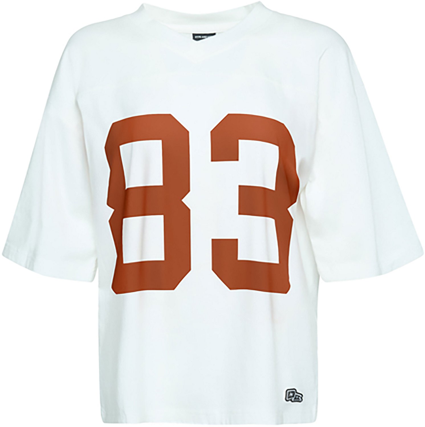 Hype and Vice Women's Texas Longhorns Football Oversized Short Sleeve T-shirt - view number 2