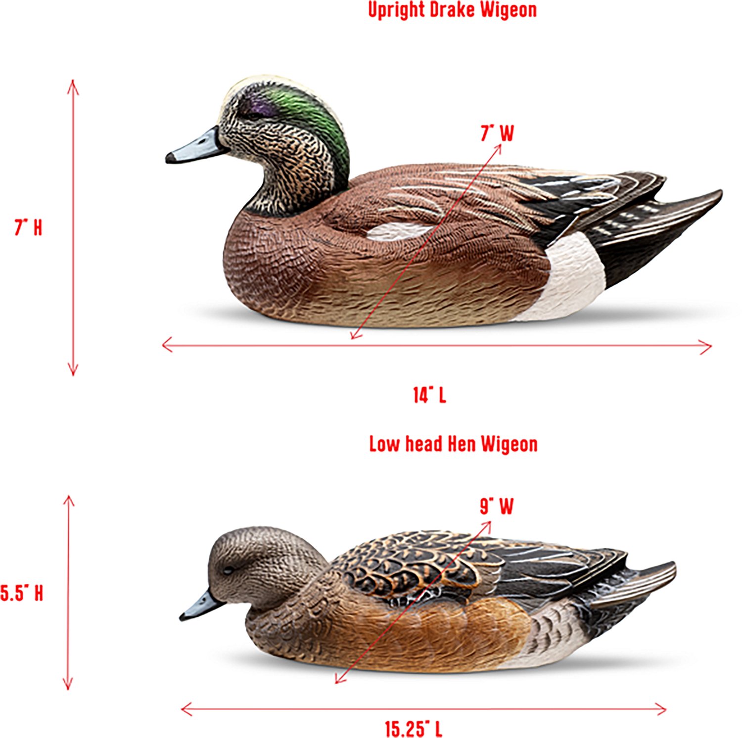 Rig'Em Right Outdoor Mainline Series Mallard Decoy 6-Pack - view number 6