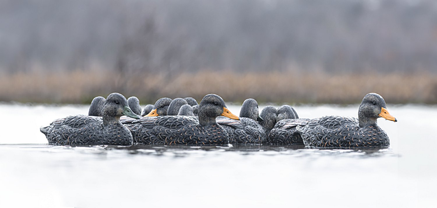 Rig'Em Right Outdoors Mainline Series Black Duck Decoy 6-Pack - view number 4