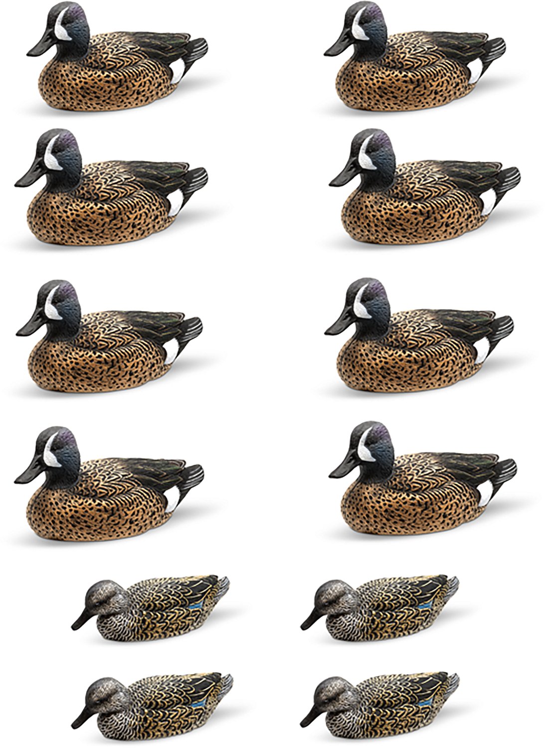Rig'Em Right Outdoors Mainline Series Blue-Wing Teal Decoy 12-Pack - view number 2