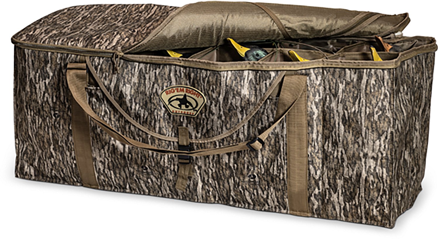 Rig'Em Right Outdoors 12-Slot Deluxe Duck Decoy Bag - view number 2