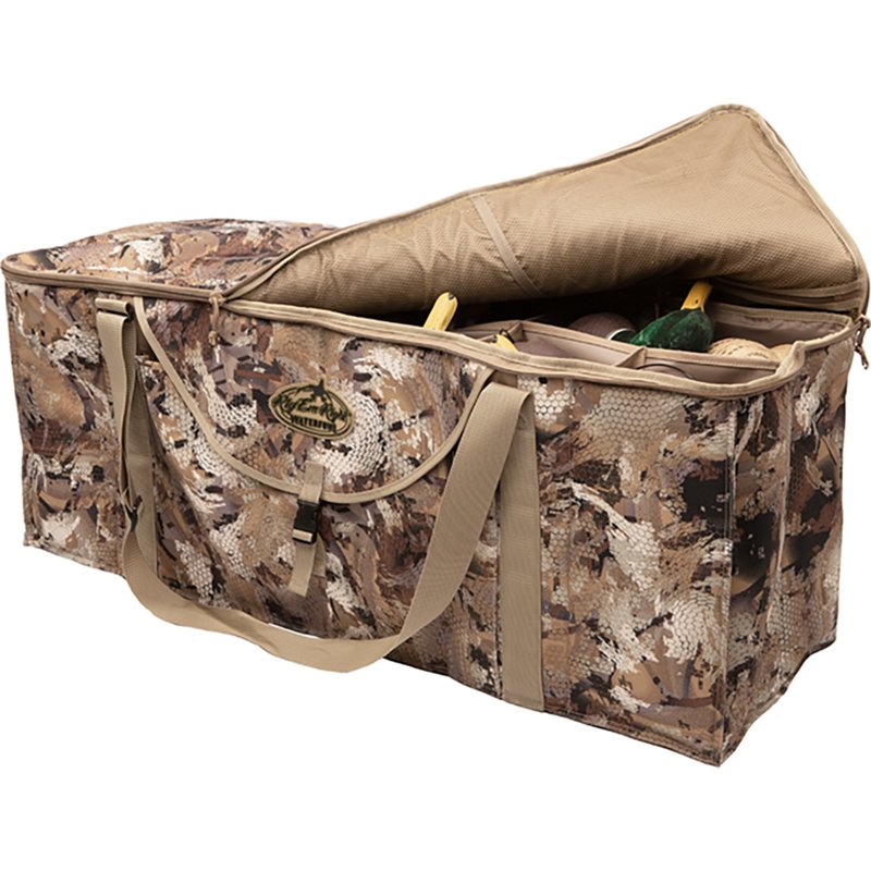 Rig'Em Right 12 Slot Deluxe Duck Decoy Bag - Optifade Marsh