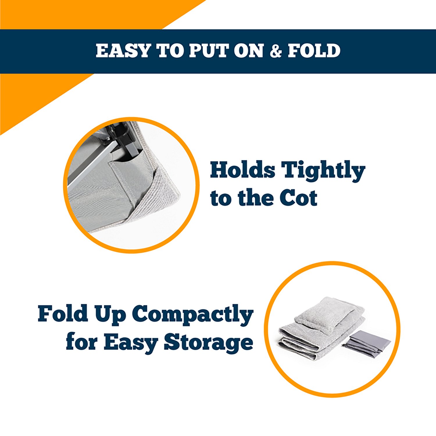 Alpcour Camping Cot Twin Mattress Pad - view number 5