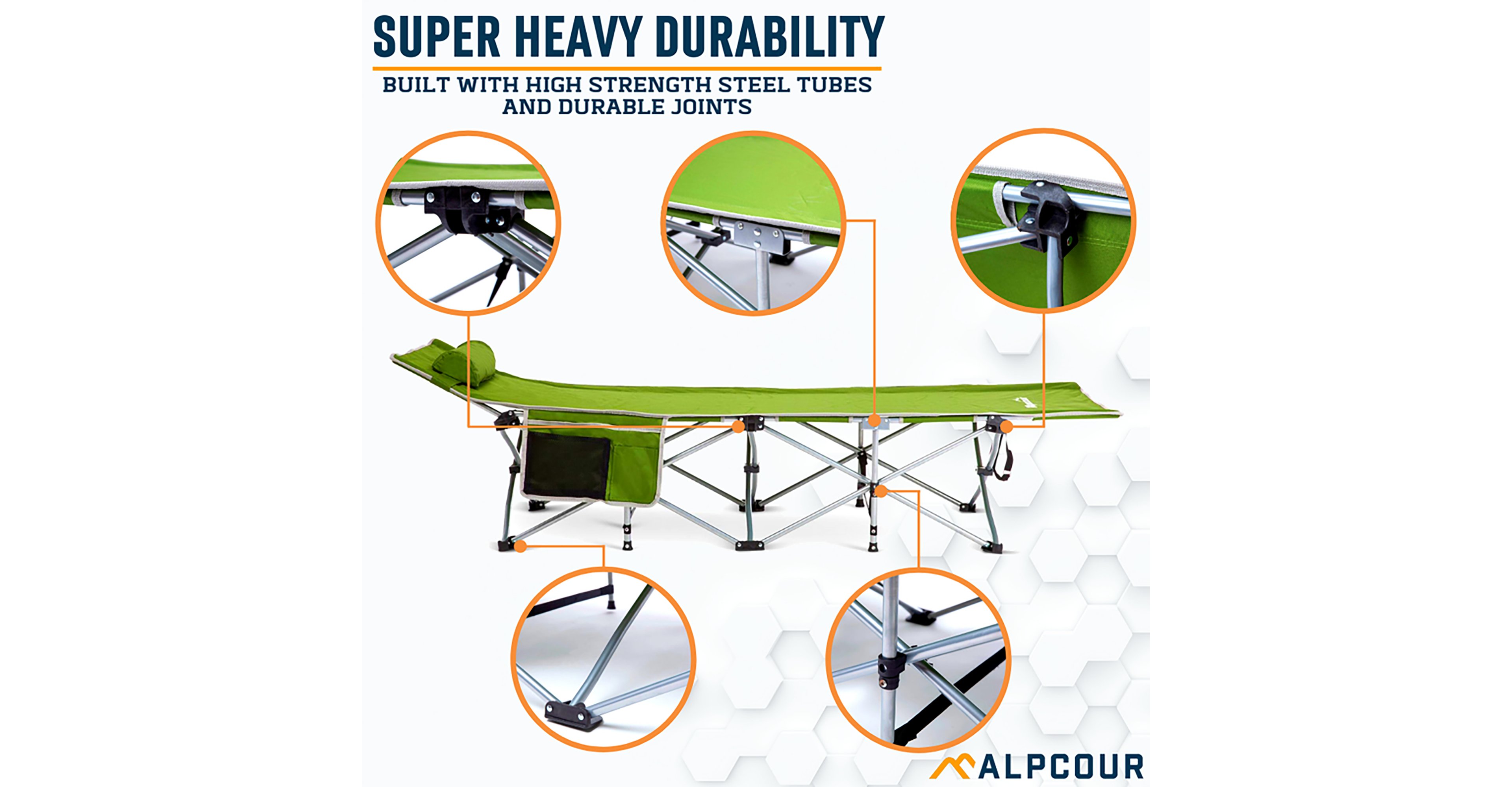 Alpcour Folding Camping Cot