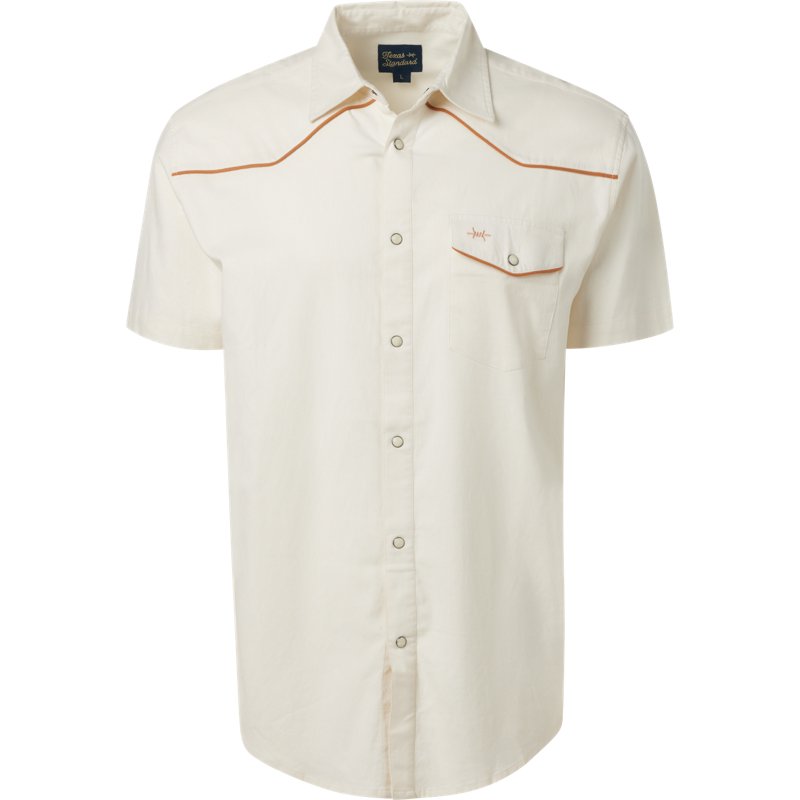 Texas Standard Men's Lariat Ranger Pearl Snap Short Sleeve Shirt