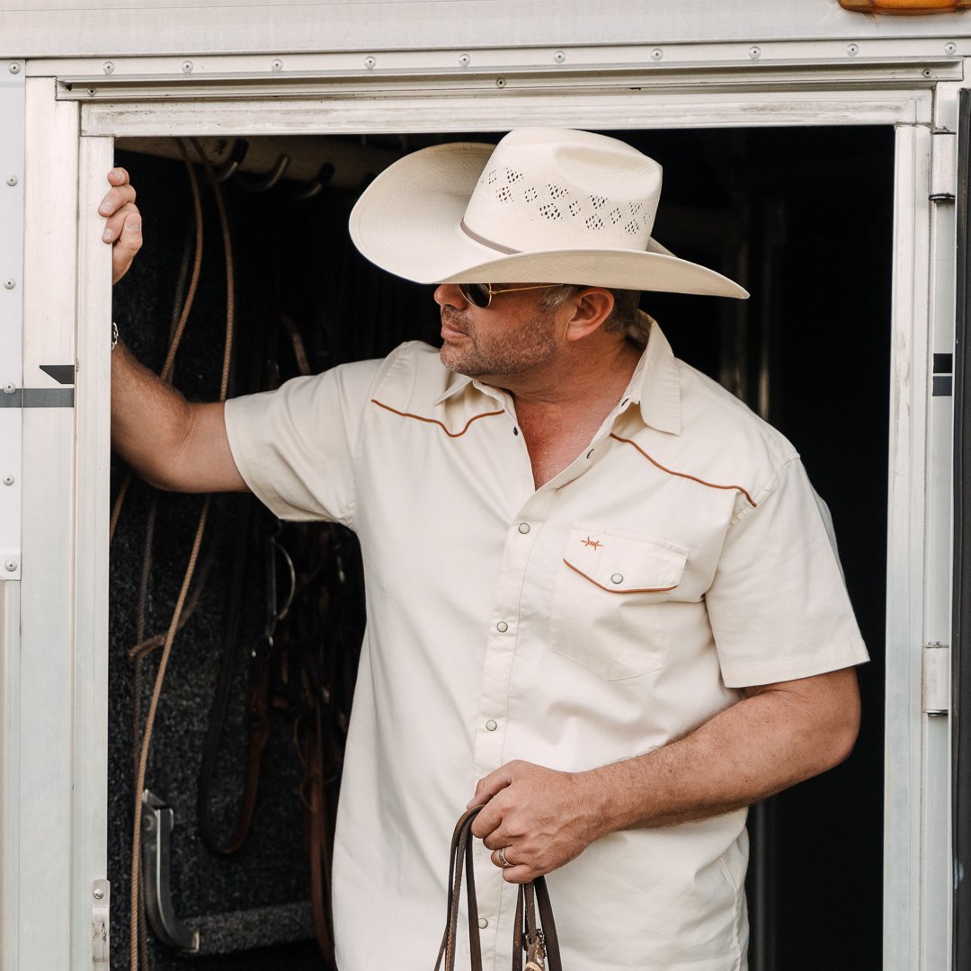 Texas Standard Men's Lariat Ranger Pearl Snap Short Sleeve Shirt - view number 3