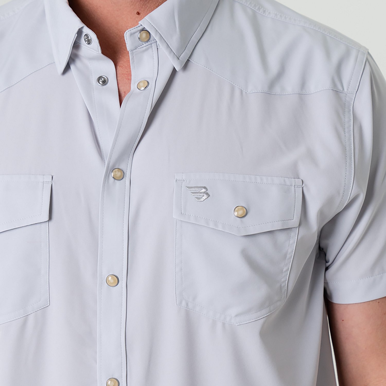 BURLEBO Men's Performance Western Shirt - view number 3