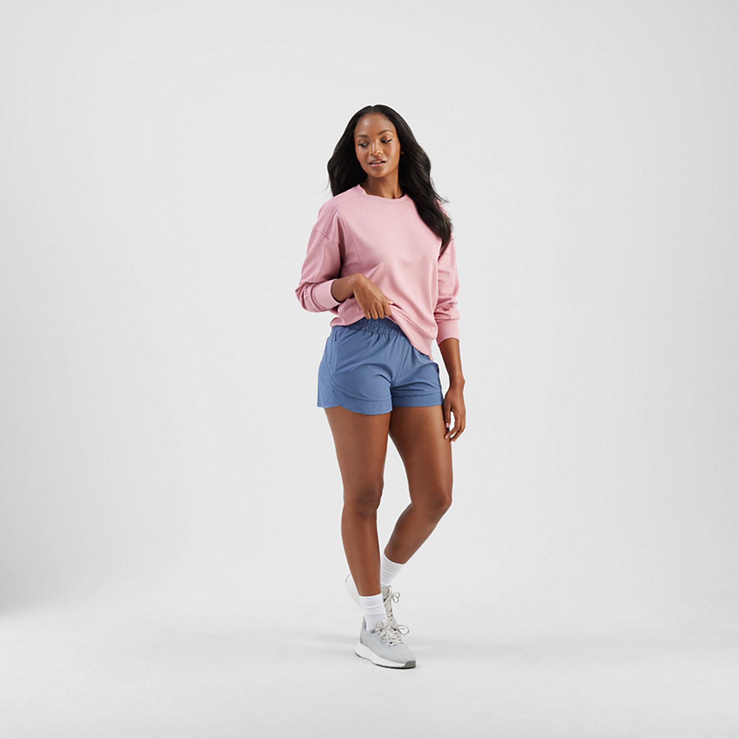 Freely Women's Run Relay Hi Waist Shorts 3.5 in - view number 2