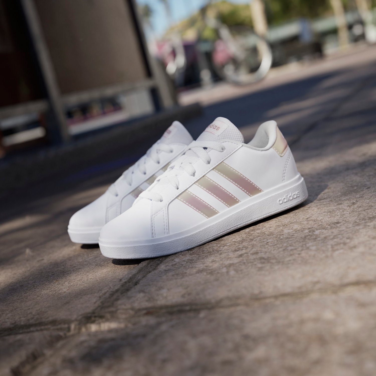 adidas Kids’ 4-7 Grand Court 2.0 Shoes - view number 8