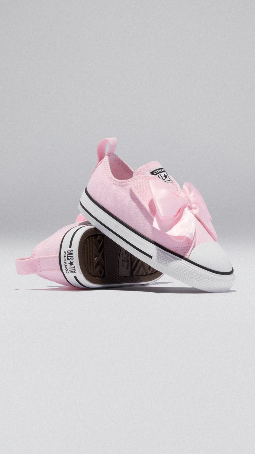 Converse Toddler Girls' Chuck Taylor All Star Bows Easy On Shoes - view number 7