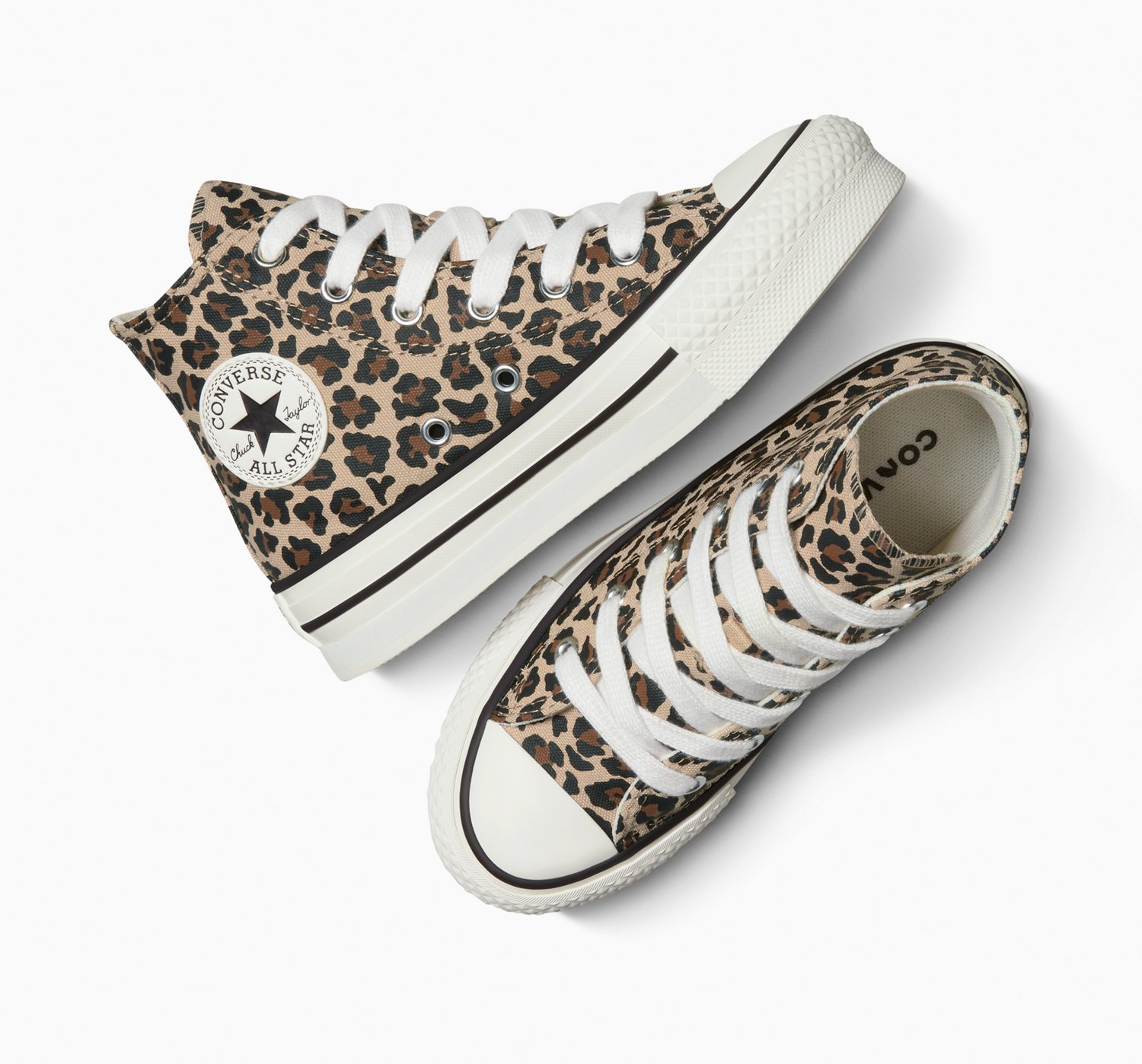 Converse Girls' Chuck Taylor All Star Eva Lift Shoes - view number 6
