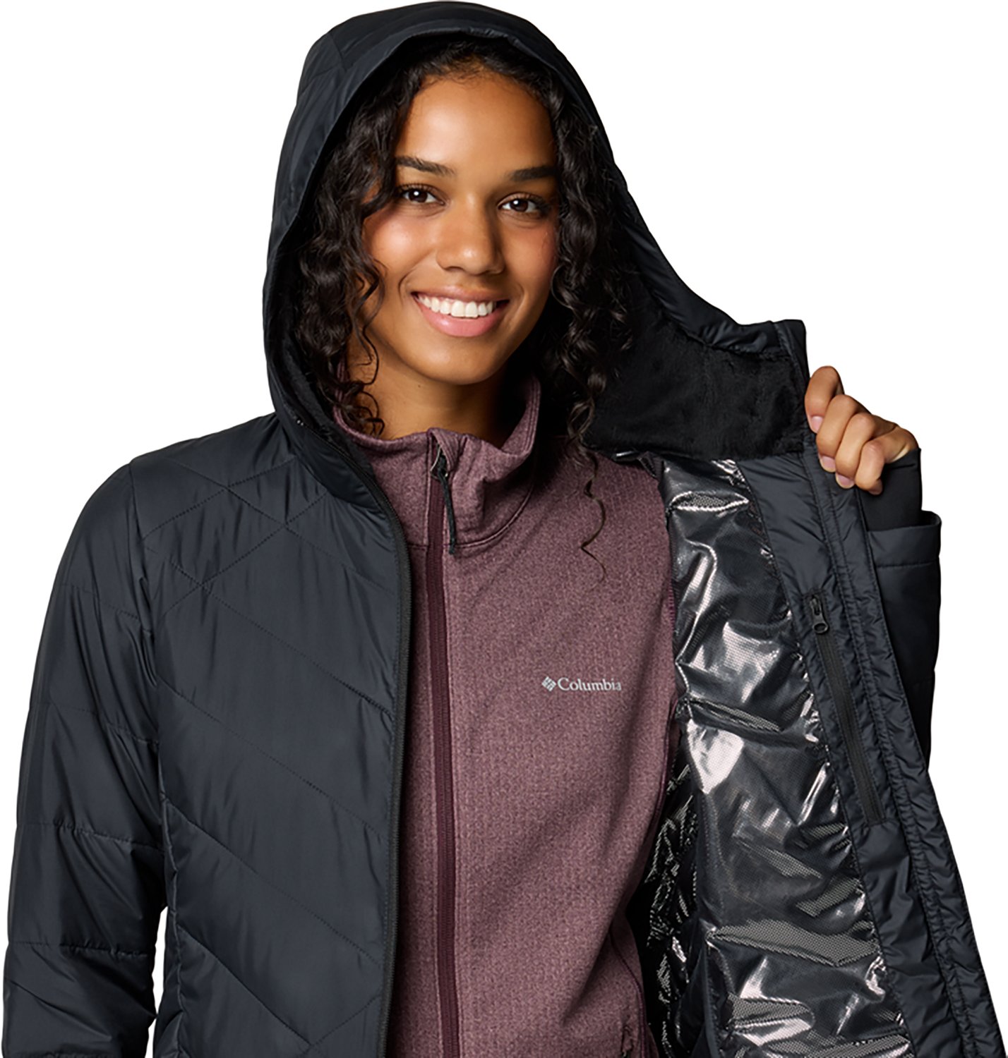 Columbia Sportswear Women's Heavenly Long Hooded Jacket - view number 3
