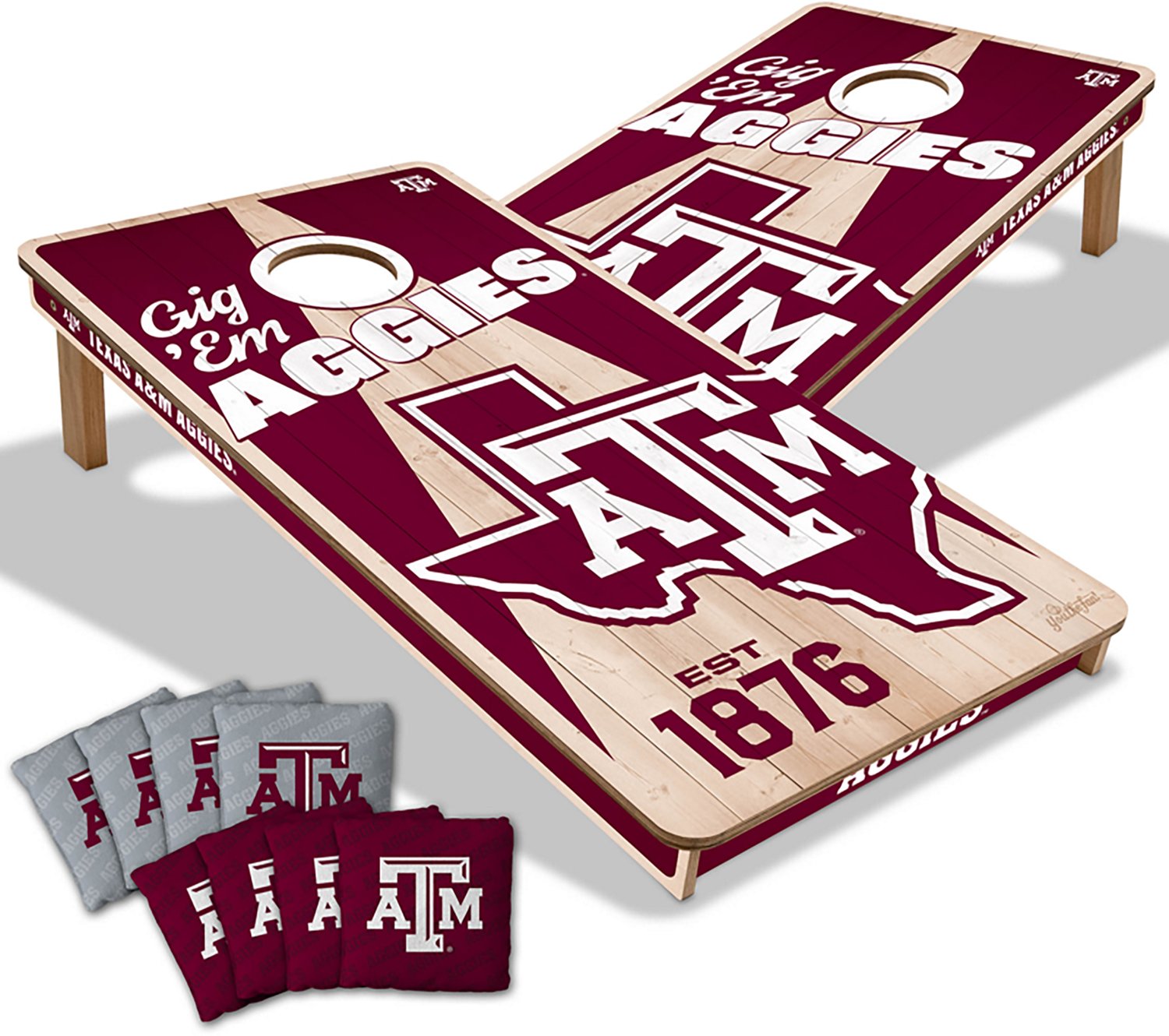 YouTheFan Texas A&M Aggies Cornhole Set