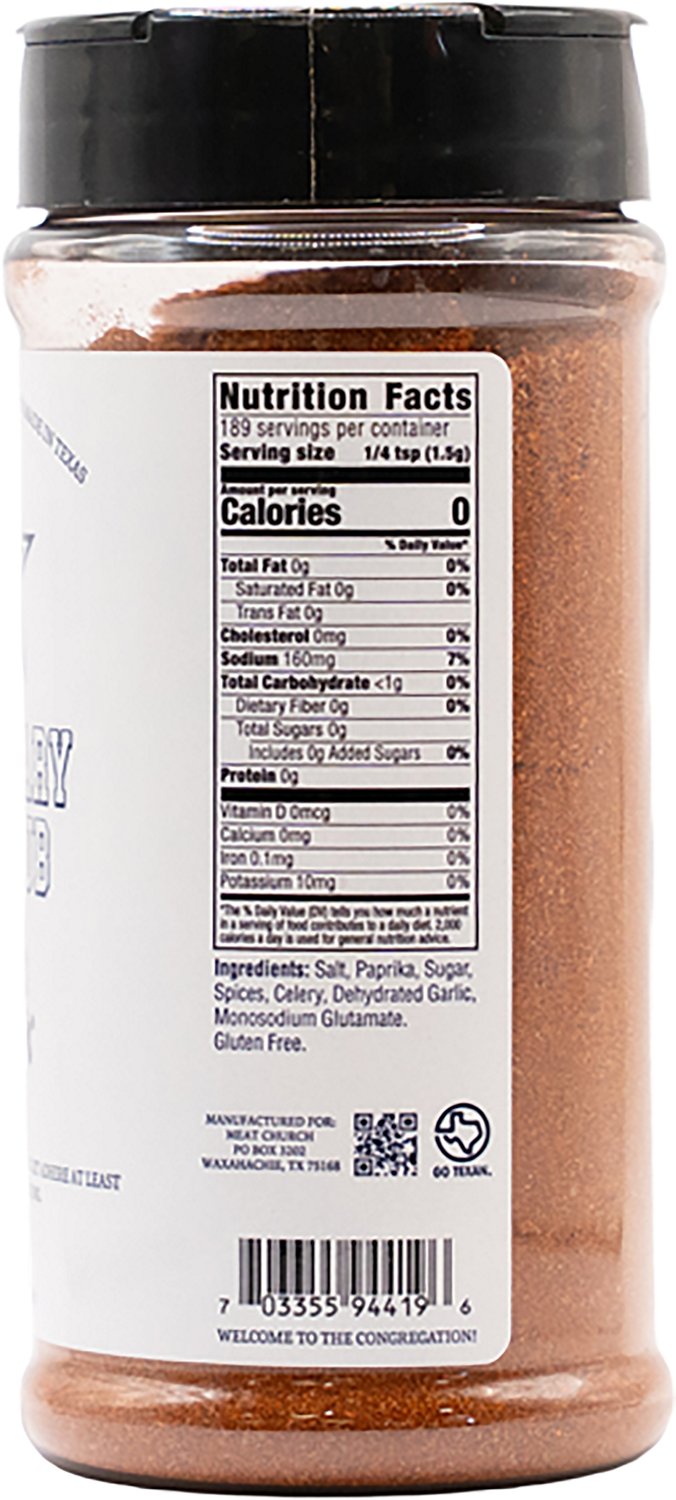 Meat Church Hail Mary 10 oz BBQ Rub - view number 3