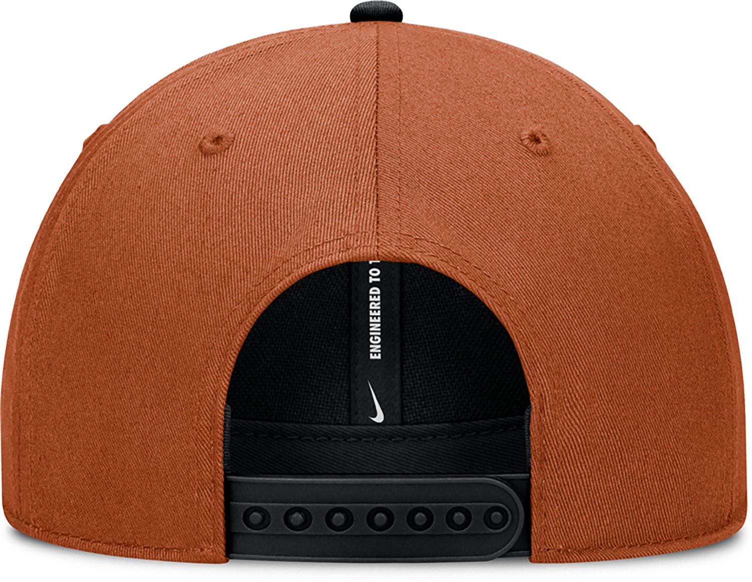 Nike Men's Texas Dri-FIT Rise Football Helmet Logo Local Structured Adjustable Cap - view number 4