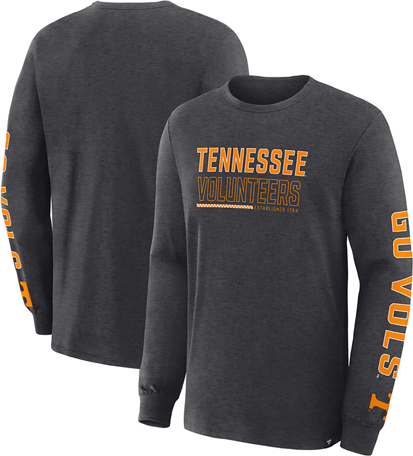 Fanatics Tennessee Volunteers Quad Fuel The Fire Long Sleeve T-Shirt