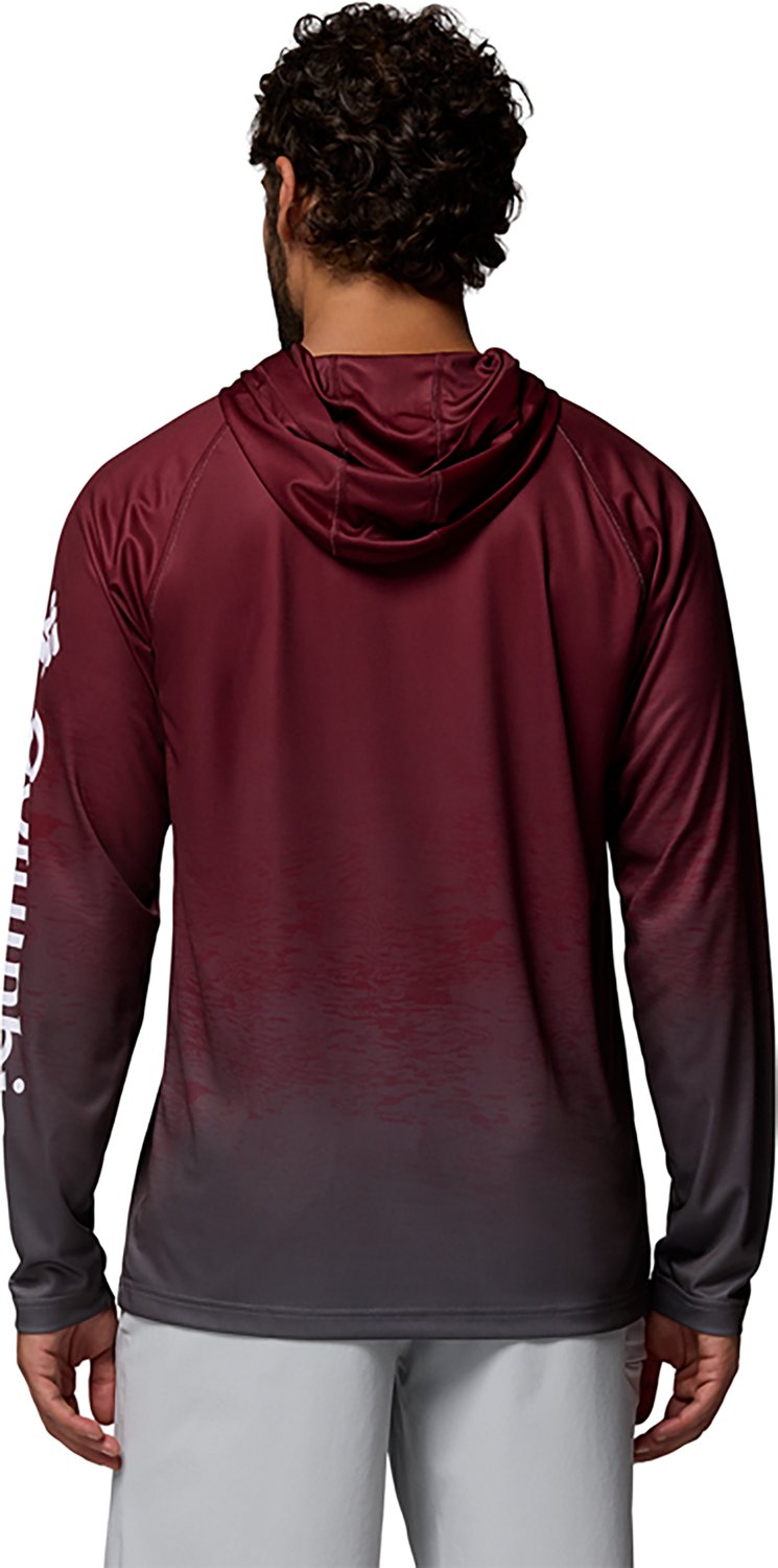 Columbia Sportswear Men's Texas A&M Aggies Collegiate PFG Super Terminal Tackle Hoodie - view number 3