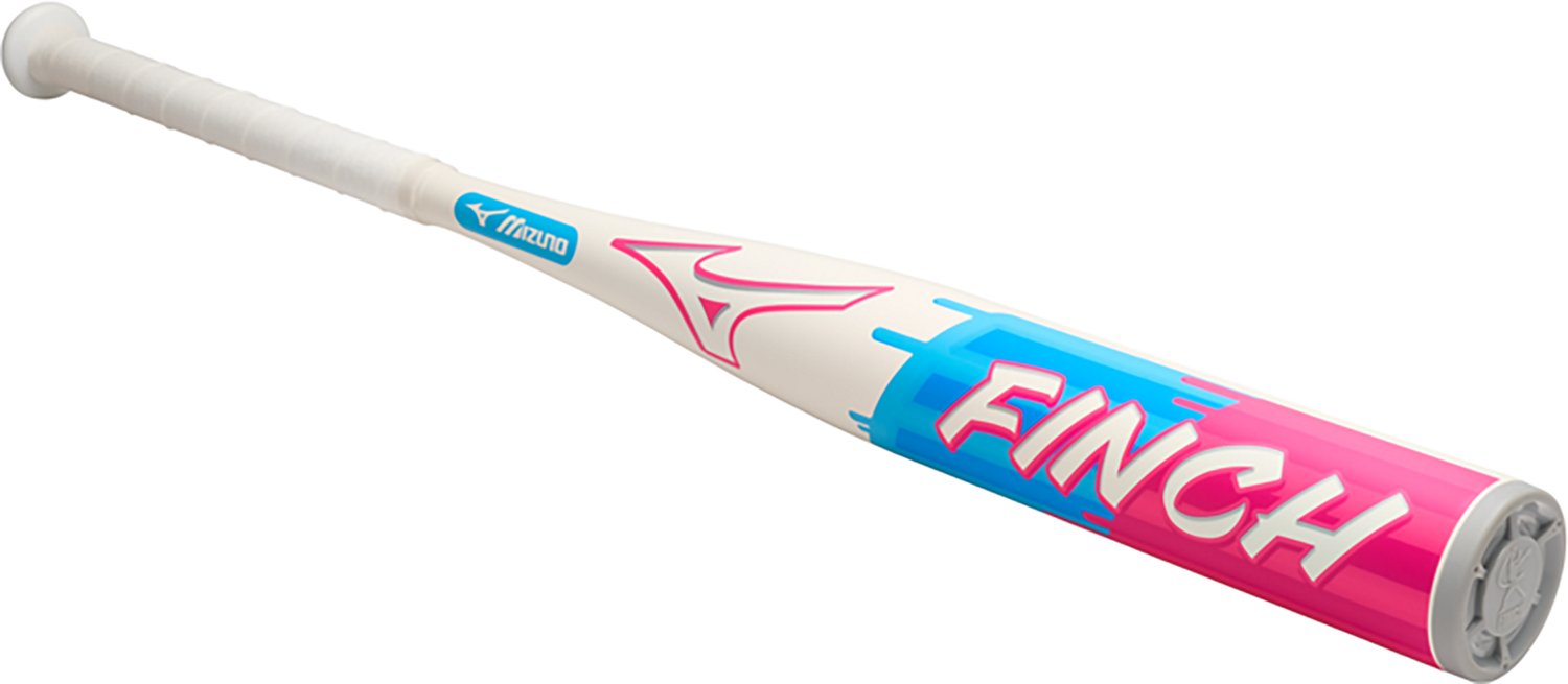 The Mizuno Finch Fastpitch Softball Bat -13 is made with MZ-2200+ Alloy and features a Speed-Helix grip. - view number 2