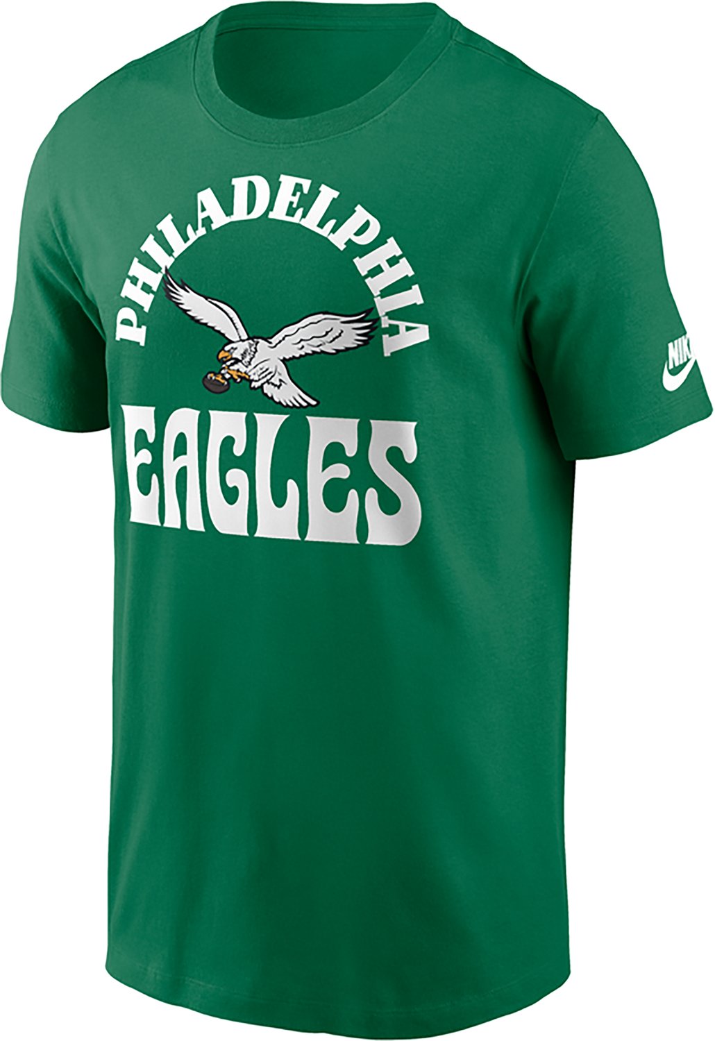 Nike Men's Philadelphia Eagles Groove Essential Cotton Short Sleeve T-shirt - view number 2